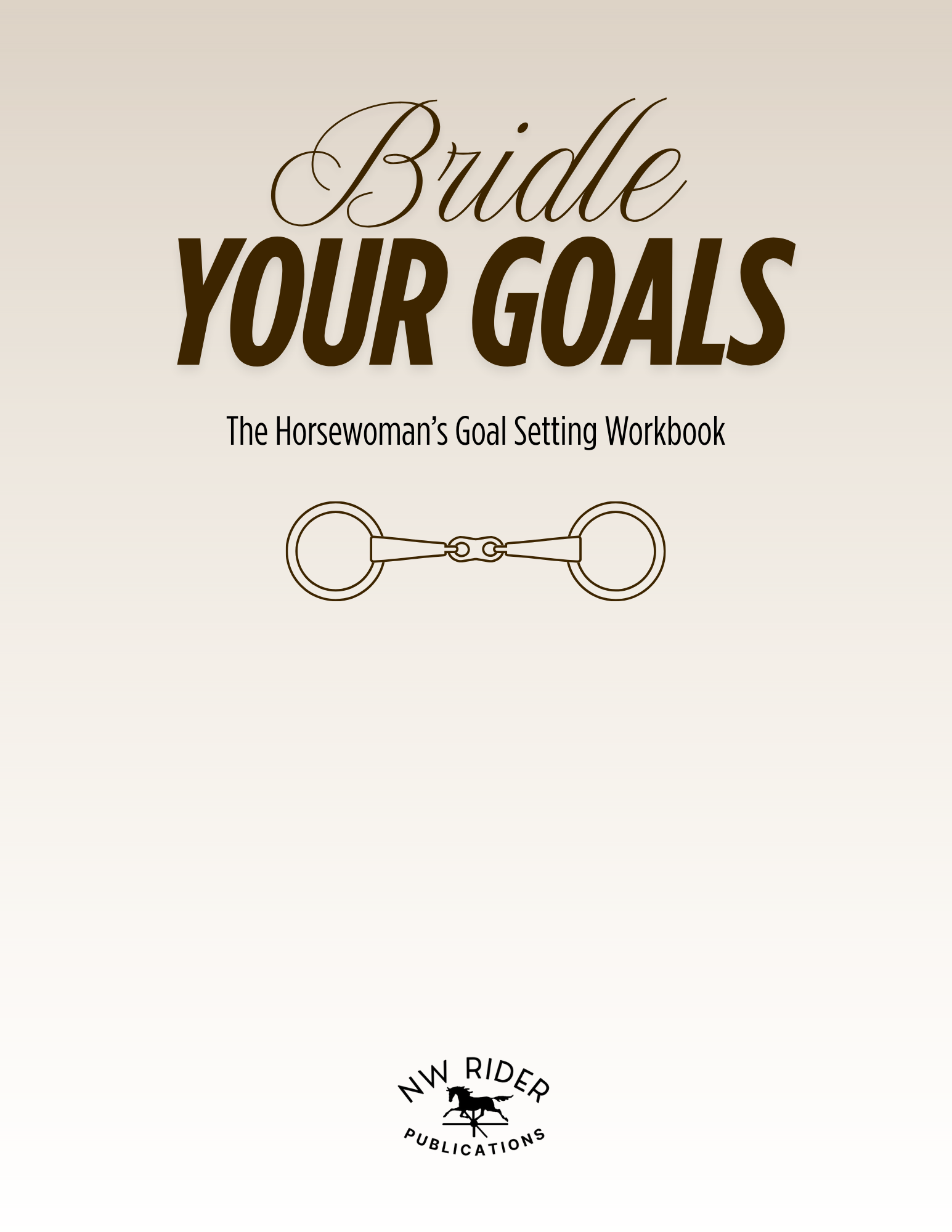 Equestrian goal setting worksheet for focused and intentional riders